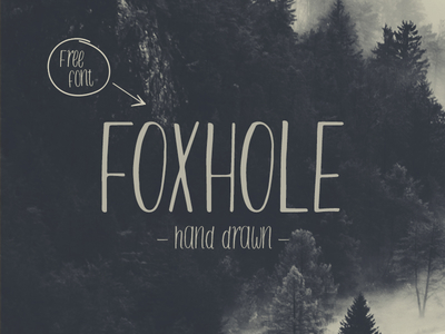 Foxhole Typeface